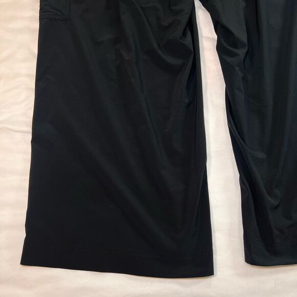 Athleta Brooklyn Heights Pants Plus Size 22 Black Cargo Pockets High Rise Casual - Picture 13 of 14